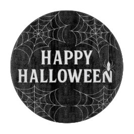 Happy Halloween Spooky Charcuterie Board Schneidebrett