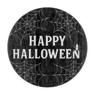 Happy Halloween Spooky Charcuterie Board Schneidebrett