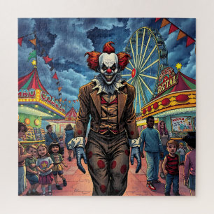 Happy Halloween   Spooky Clown Puzzle