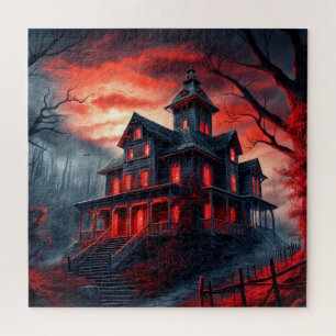 Happy Halloween Spooky Dwelling Puzzle