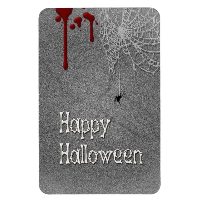 Happy Halloween Spooky Gravestone Magnet (Vertikal)