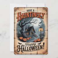 "Happy Halloween" Spooky House