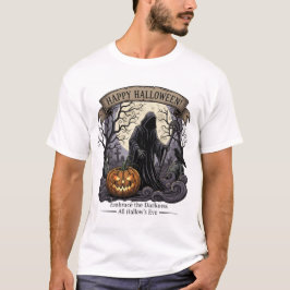 Happy Halloween" Spooky Matching T - Shirt