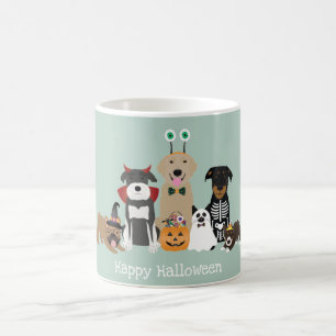 Happy Halloween Spooky Pet Kostüme Kaffeetasse