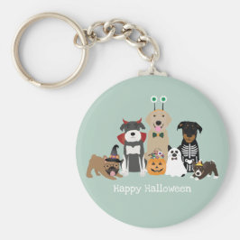 Happy Halloween Spooky Pet Kostüme Schlüsselanhänger