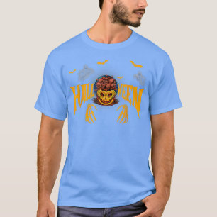 Happy Halloween Spooky Season Skeleton Scare Night T-Shirt