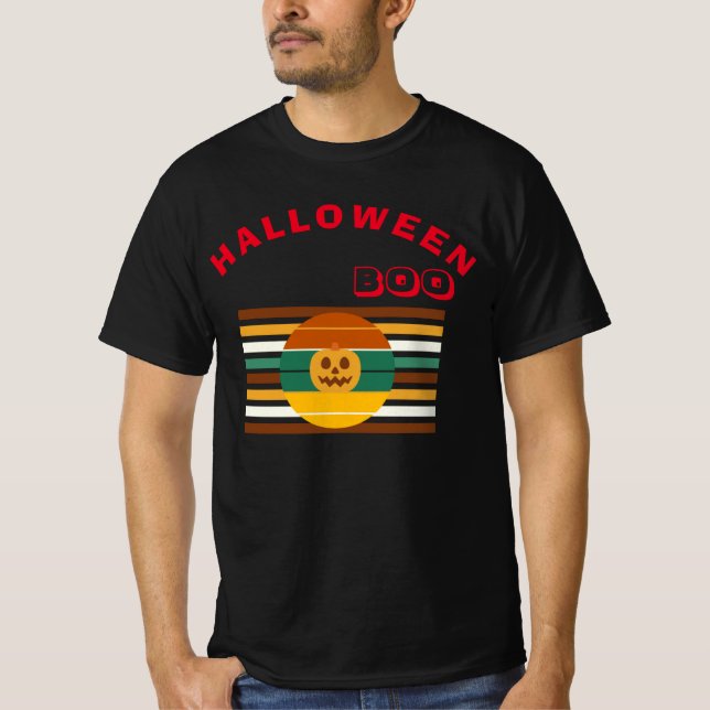 Happy Halloween Spooky Unisex T-Shirt (Vorderseite)