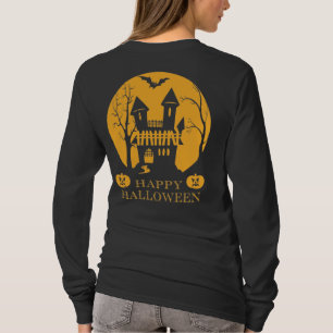 Happy Halloween Spuk House Long Sleeve T-Shirt