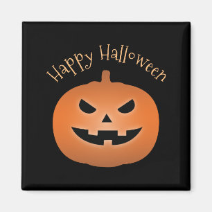 Happy Halloween Spuk Kürbislaterne Pumpkin Magnet