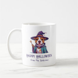 Happy Halloween Staffordshire Terrier Kaffeetasse