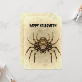Happy Halloween Steampunk Spider