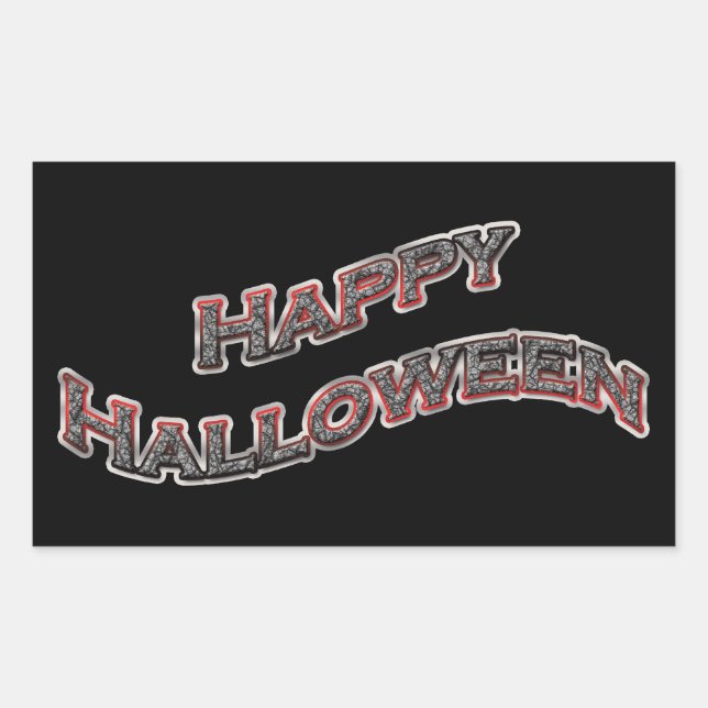 Happy Halloween Stickers (Vorderseite)