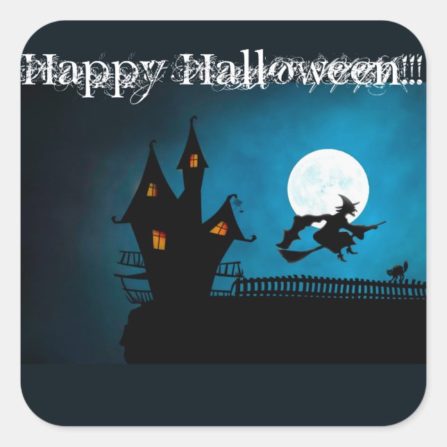 Happy Halloween Stickers (Vorderseite)