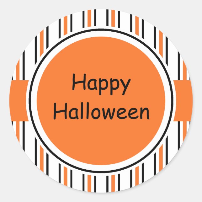Happy Halloween Stickers (Vorderseite)