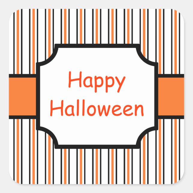 Happy Halloween Stickers (Vorderseite)