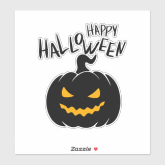 Happy Halloween Stickers Aufkleber