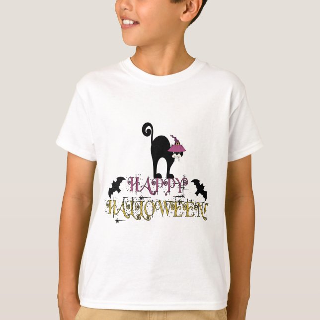 Happy Halloween Sweatshirt T-Shirt (Vorderseite)