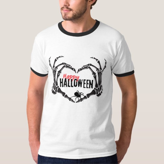 Happy Halloween Sweatshirt T-Shirt (Vorderseite)