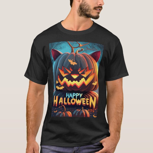 Happy Halloween T-Shirt (Vorderseite)