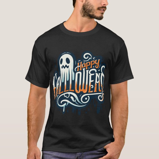 Happy Halloween T-Shirt (Vorderseite)
