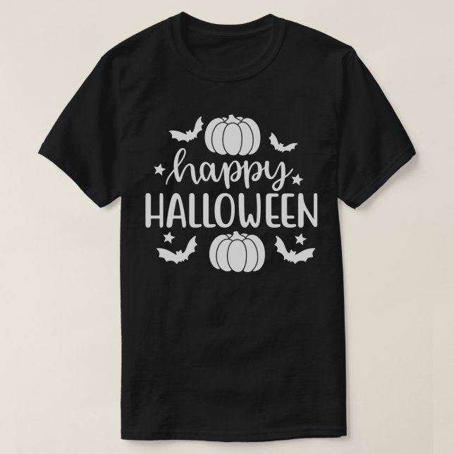 Happy Halloween  T-Shirt (Design vorne)