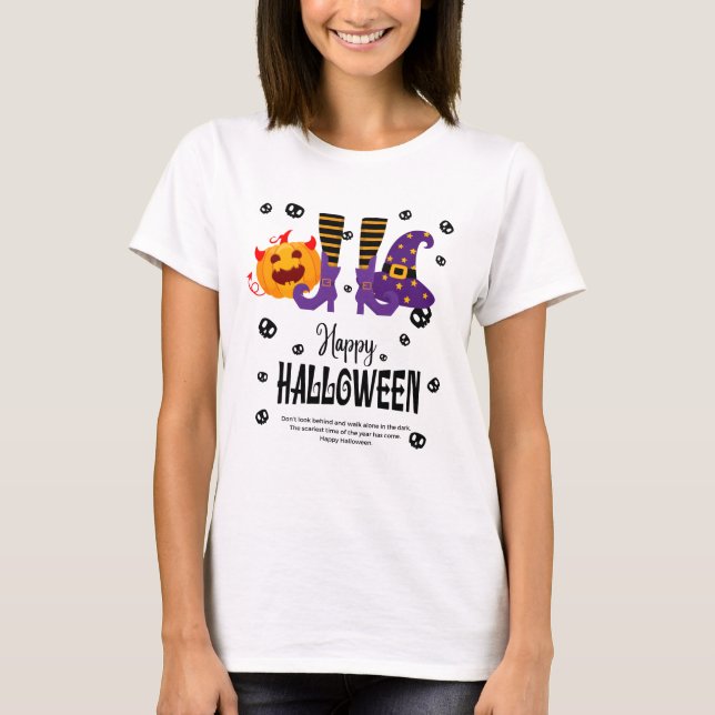 Happy Halloween T-Shirt (Vorderseite)