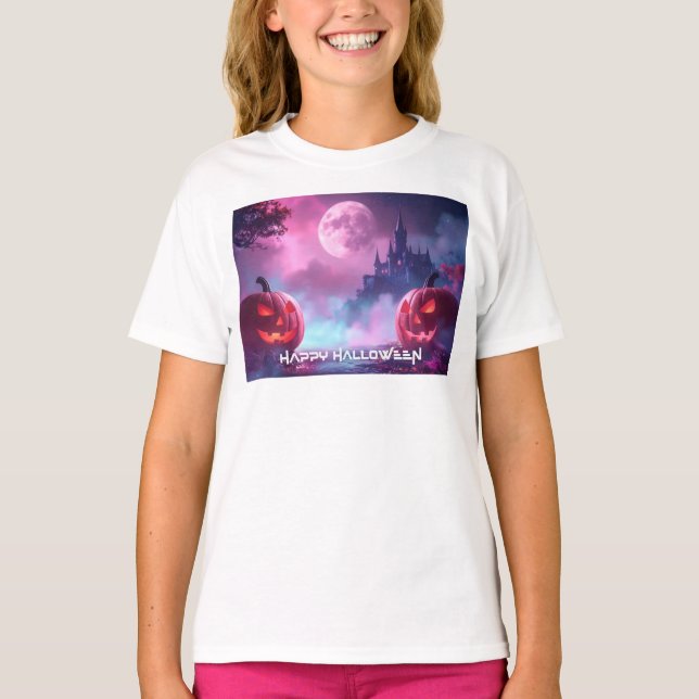 HAPPY HALLOWEEN T-Shirt (Vorderseite)