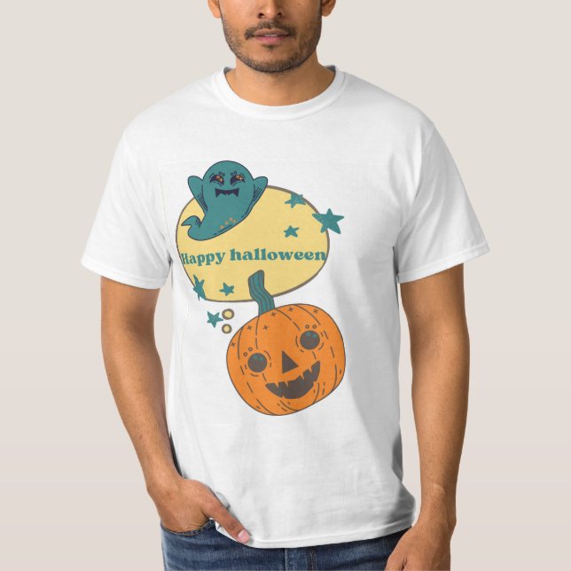 Happy Halloween T - Shirt (Vorderseite)