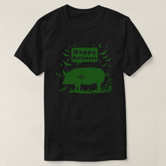 Happy Halloween T-Shirt (Design vorne)