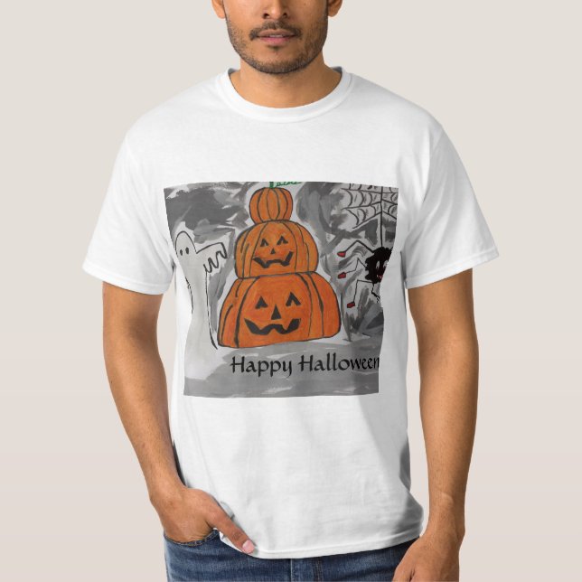 Happy Halloween T - Shirt (Vorderseite)