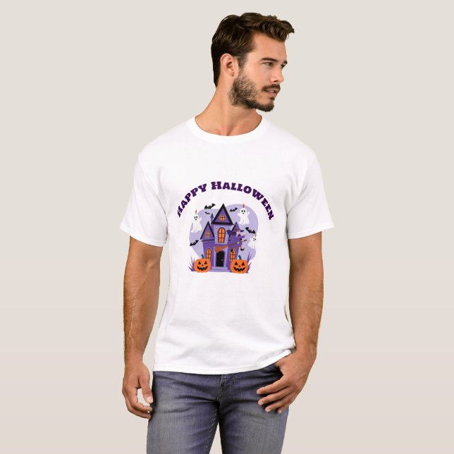 Happy Halloween T-Shirt (Vorne ganz)