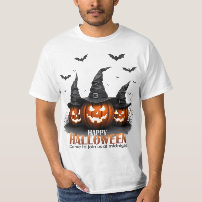 Happy Halloween T-Shirt (Vorderseite)