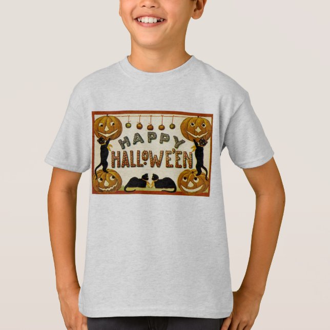 Happy Halloween T-Shirt (Vorderseite)