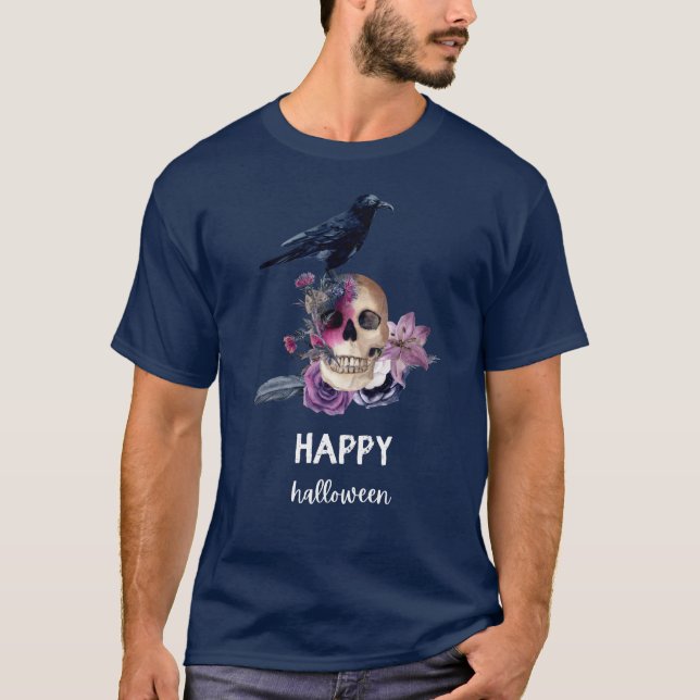 Happy Halloween T - Shirt (Vorderseite)