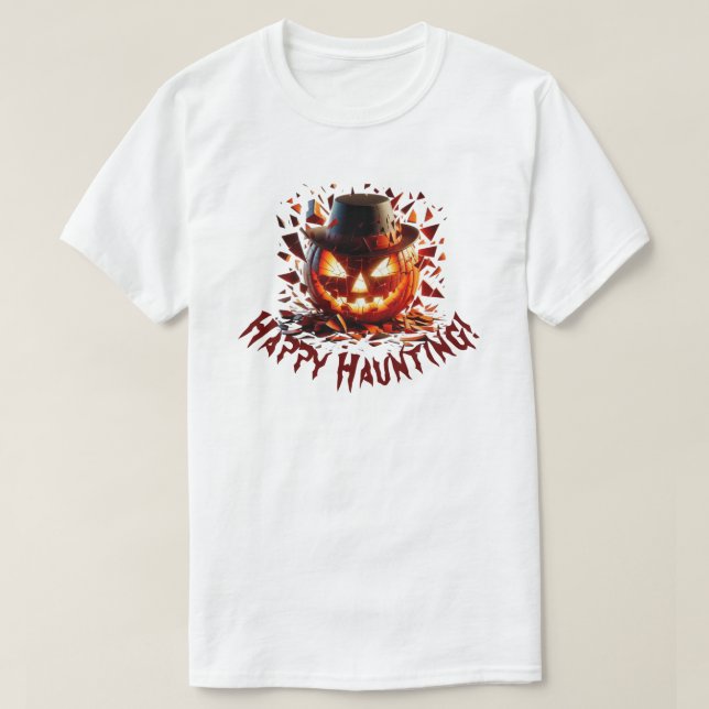 Happy Halloween T-Shirt (Design vorne)