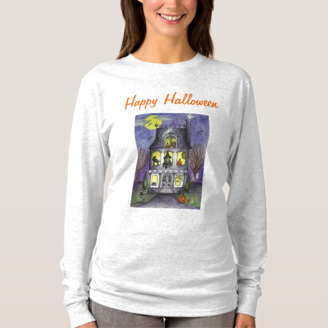 Happy Halloween T - Shirt (Vorderseite)