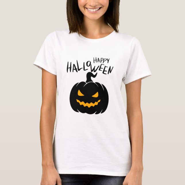 Happy Halloween T - Shirt (Vorderseite)