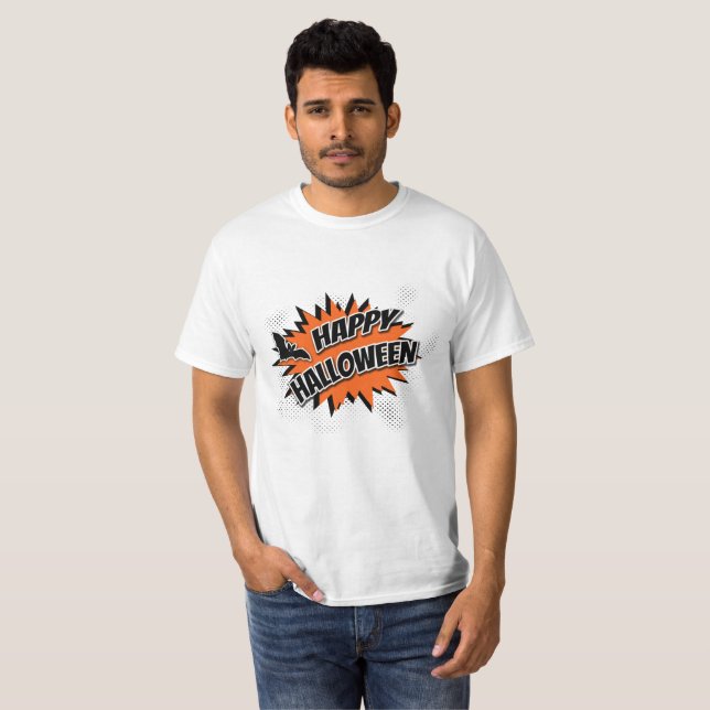 Happy Halloween T-Shirt (Vorne ganz)