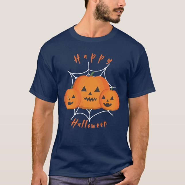 Happy Halloween T-Shirt (Vorderseite)