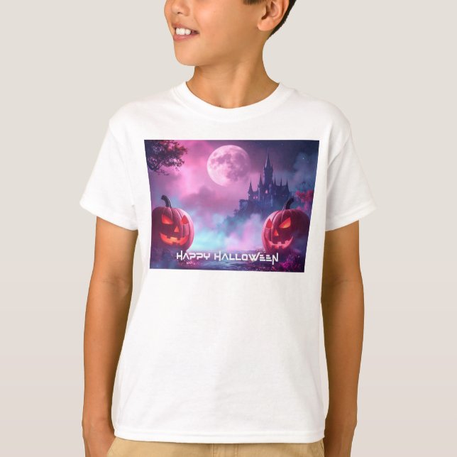 HAPPY HALLOWEEN T-Shirt (Vorderseite)
