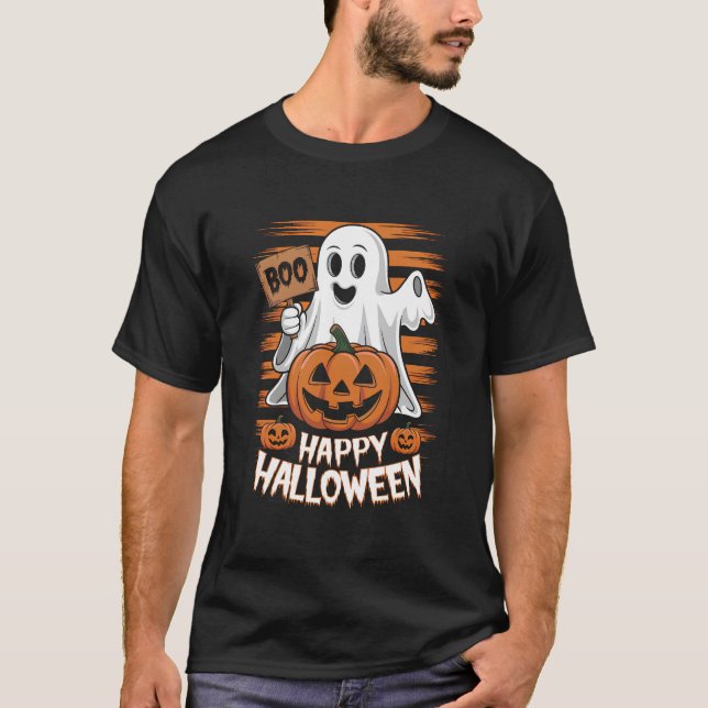 Happy Halloween T-Shirt (Vorderseite)