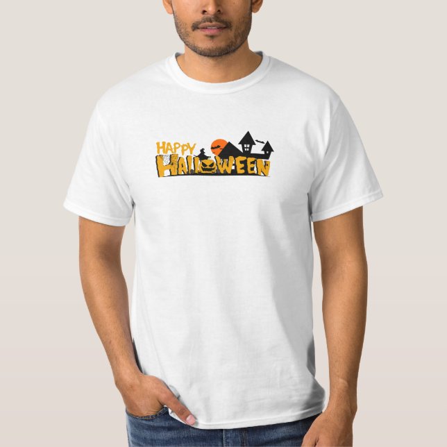 Happy Halloween T - Shirt (Vorderseite)