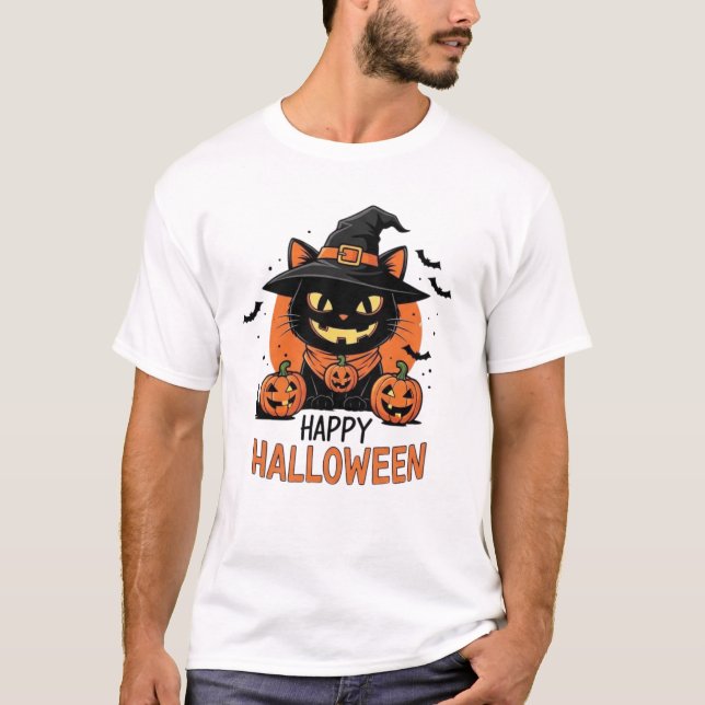 Happy Halloween T-Shirt (Vorderseite)