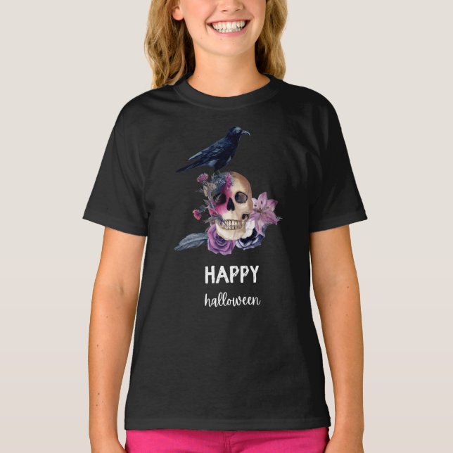 Happy Halloween T - Shirt (Vorderseite)