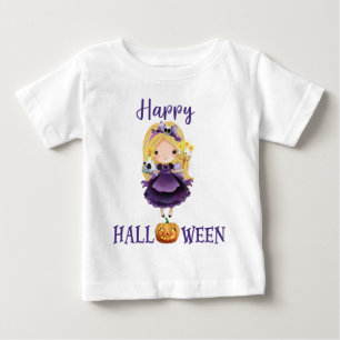 Happy Halloween T - Shirt Baby Princess T - Shirt