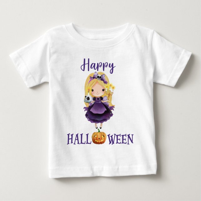 Happy Halloween T - Shirt Baby Princess T - Shirt (Vorderseite)
