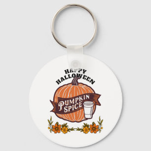 Happy Halloween T - Shirt Schlüsselanhänger