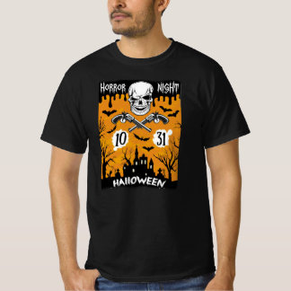 Happy Halloween T - Shirt trendy und niedlich