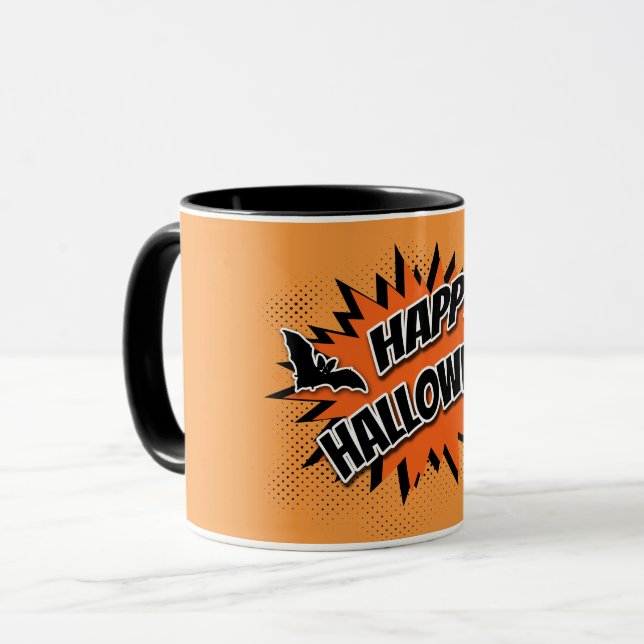 Happy Halloween Tasse (Vorderseite Links)