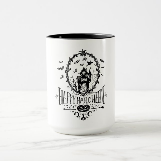 Happy Halloween Tasse (Zentrum)